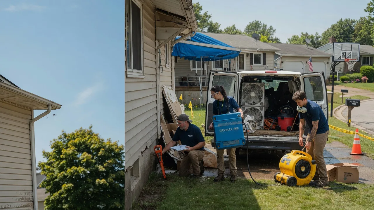 Ceiling Leak Cleanup in Clarendon Hills, IL near me