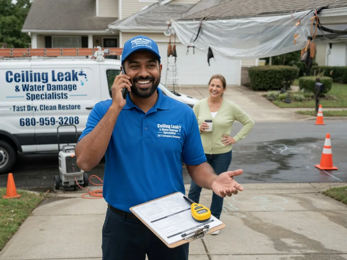 Ceiling Leak Cleanup Clarendon Hills, IL FAQs